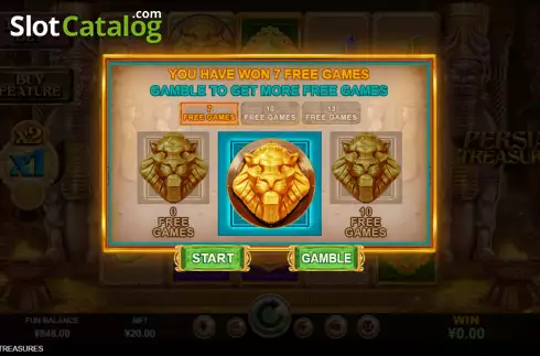 Скрин5. Persian Treasures слот