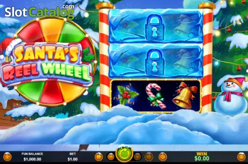 Скрин2. Santas Bonus Wheel слот