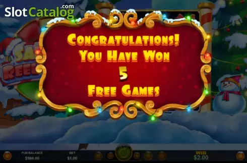 Скрин5. Santas Bonus Wheel слот