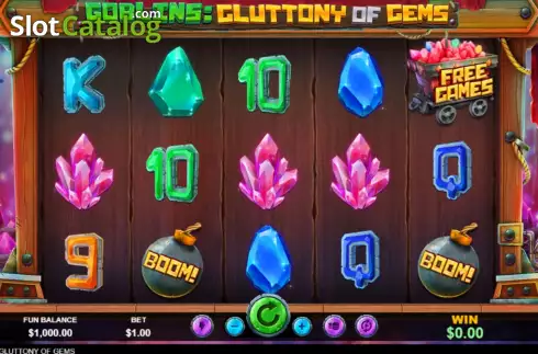 Скрин2. Goblins Gluttony of Gems слот
