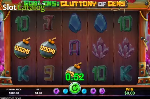 Скрин3. Goblins Gluttony of Gems слот