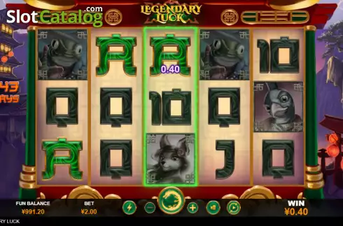 Скрин4. Legendary Luck слот