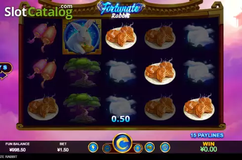 Скрин3. Fortunate Rabbit слот