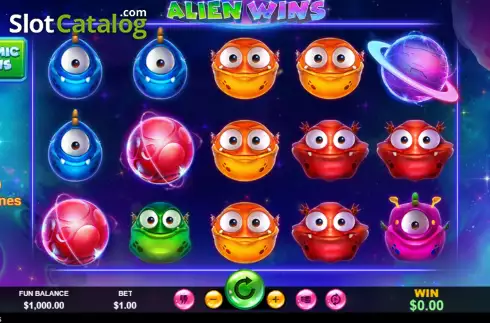 Скрин2. Alien Wins слот