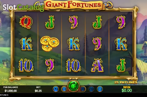Скрин2. Giant Fortunes слот