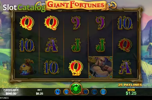 Скрин4. Giant Fortunes слот