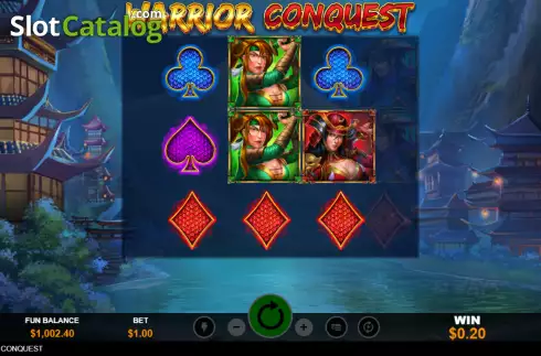 Скрин4. Warrior Conquest слот