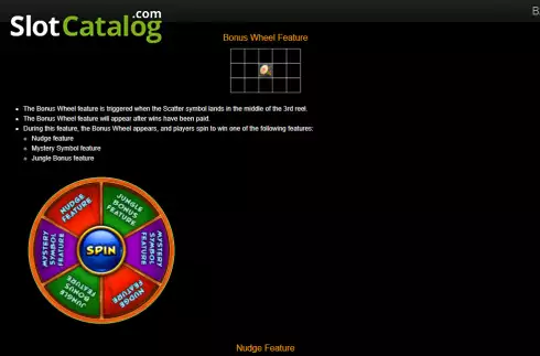 Скрин7. Bonus Wheel Jungle слот