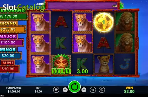Скрин4. Big Cat Links слот