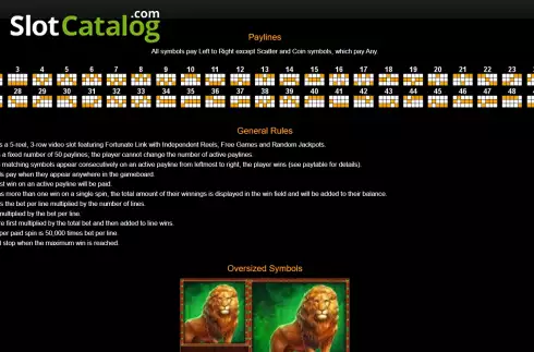 Скрин6. Big Cat Links слот