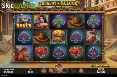 Скрин2. Jackpot Saloon слот