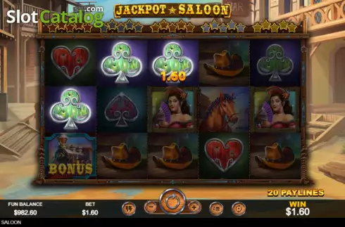 Скрин3. Jackpot Saloon слот