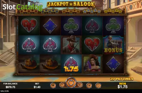 Скрин4. Jackpot Saloon слот