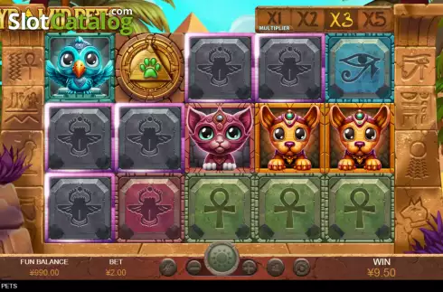 Скрин4. Pyramid Pets слот