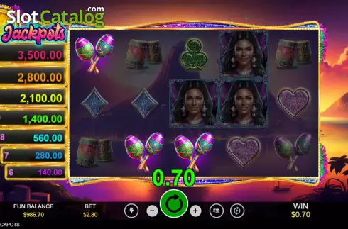 Скрин3. Samba Jackpots слот