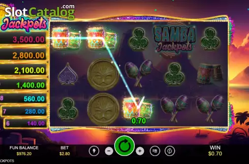 Скрин4. Samba Jackpots слот