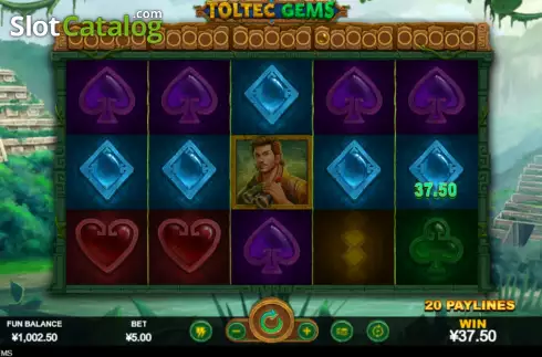 Скрин3. Toltec Gems слот