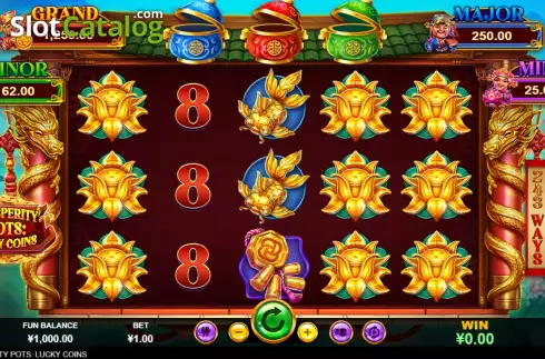 Скрин2. Prosperity Pots: Lucky Coins слот