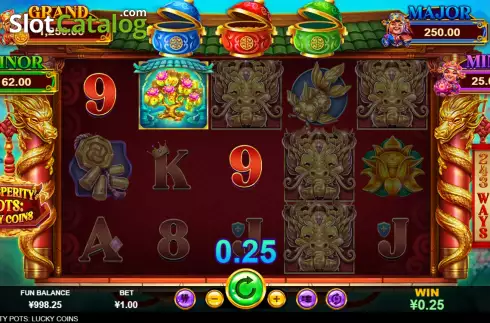 Скрин3. Prosperity Pots: Lucky Coins слот