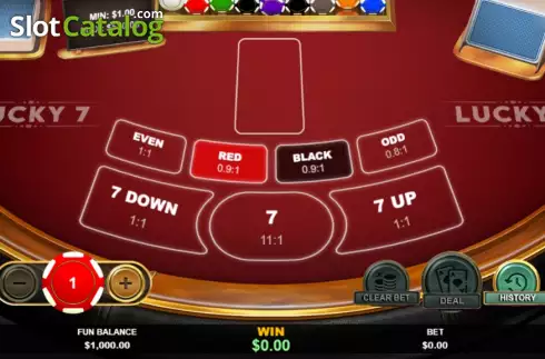 Скрин2. Lucky 7 (RTG) слот