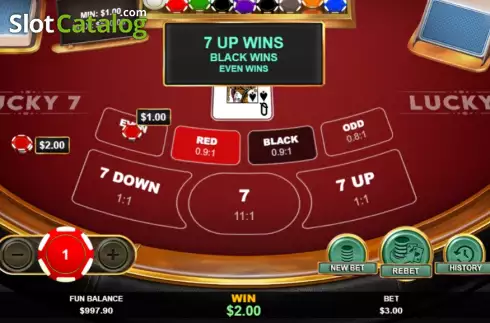 Скрин3. Lucky 7 (RTG) слот