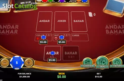 Скрин2. Andar Bahar (RTG) слот