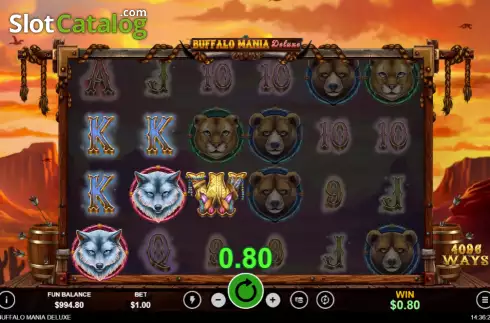 Скрин3. Buffalo Mania Deluxe слот