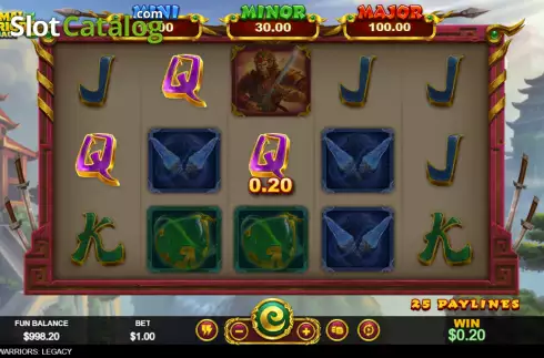 Скрин3. Primal Warriors: Legacy слот