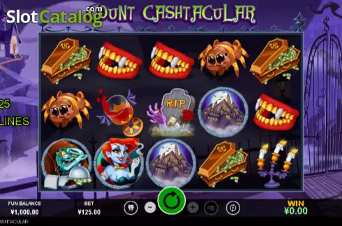 Скрин2. Count Cahstacular слот