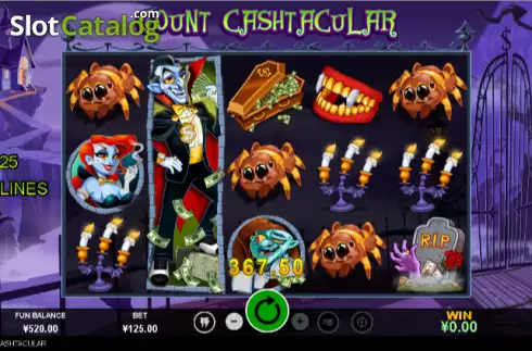Скрин3. Count Cahstacular слот