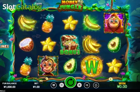 Скрин2. Money Jungle слот