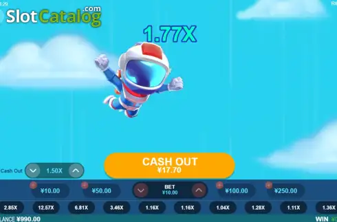 Скрин2. Ripcord Rush слот