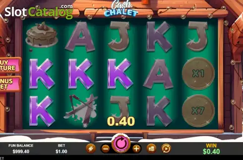 Скрин3. Cash Chalet слот