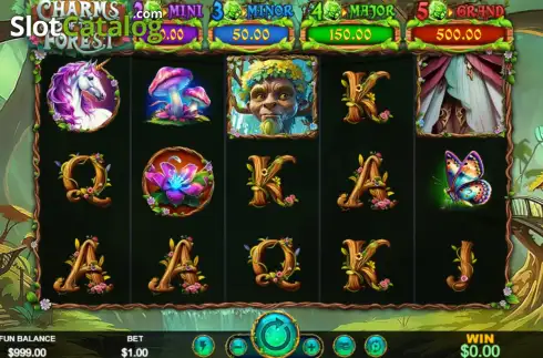 Скрин2. Charms of the Forest слот