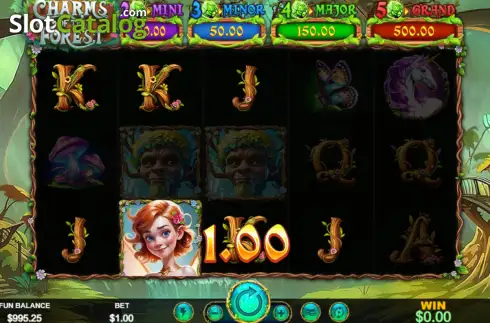 Скрин3. Charms of the Forest слот