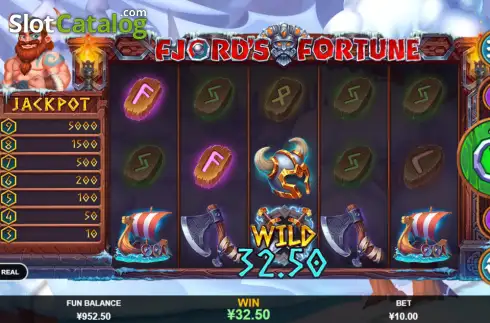 Скрин3. Fjord's Fortune слот