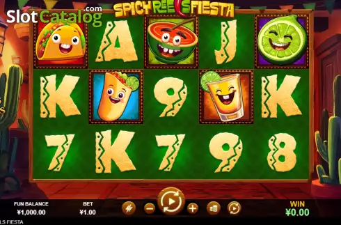 Скрин2. Spicy Reels Fiesta слот
