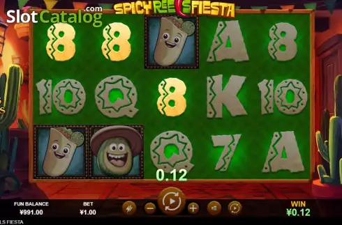 Скрин3. Spicy Reels Fiesta слот