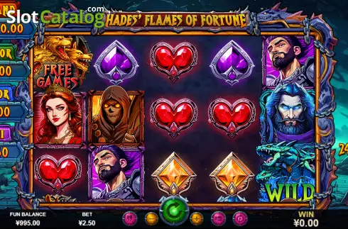 Скрин2. Hades' Flames of Fortune слот