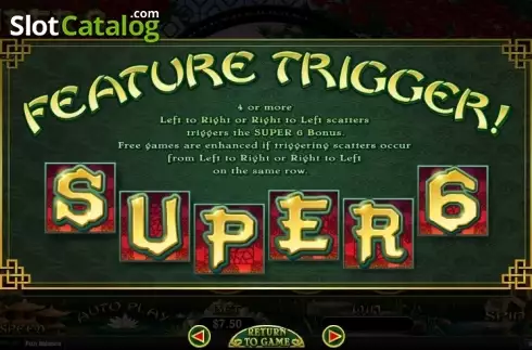 Скрин5. Super 6 (RTG) слот