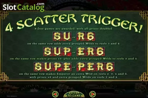 Скрин6. Super 6 (RTG) слот