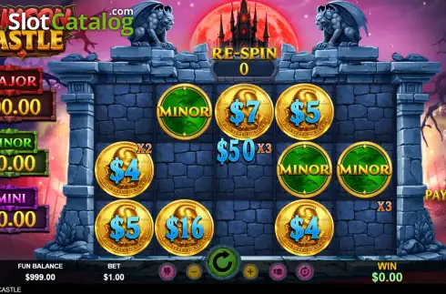 Скрин3. Crimson Castle слот
