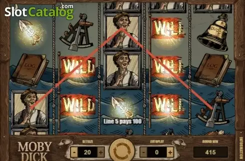 Скрин4. Moby Dick (RTG) слот