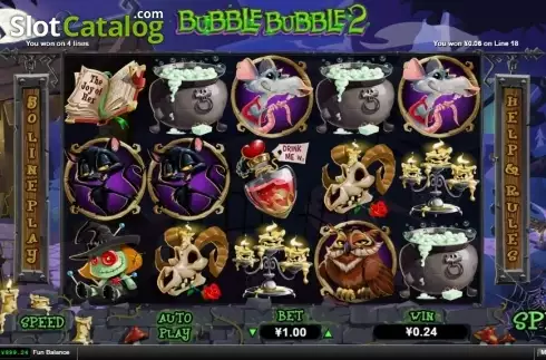 Скрин3. Bubble Bubble 2 слот