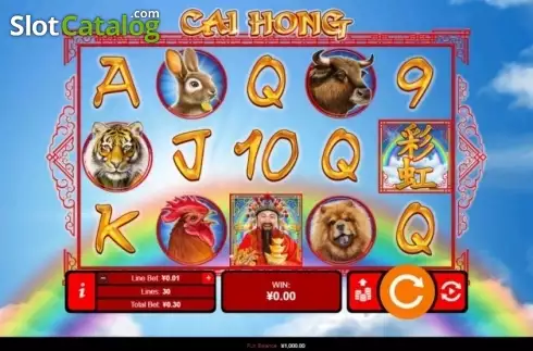 Скрин2. Cai Hong слот