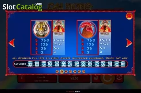 Скрин6. Cai Hong слот