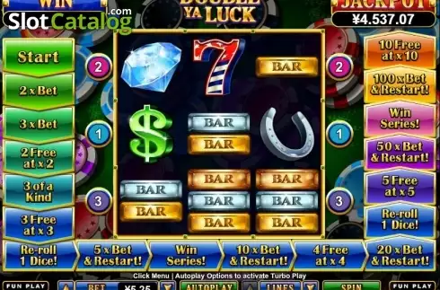Скрин2. Double Ya Luck слот