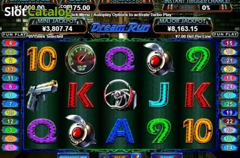 Скрин2. Dream Run слот