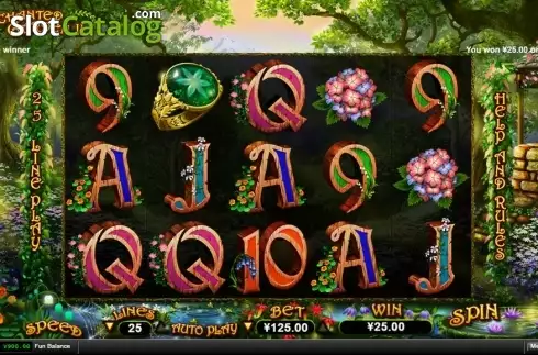 Скрин3. Enchanted Garden 2 слот