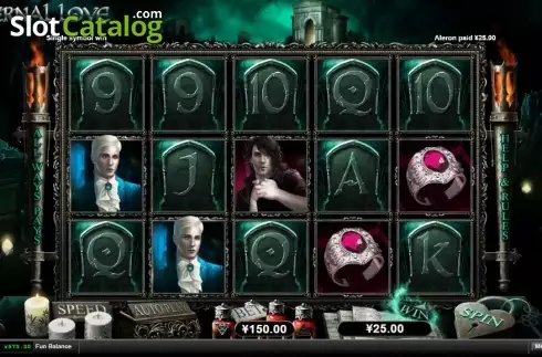 Скрин3. Eternal Love (RTG) слот